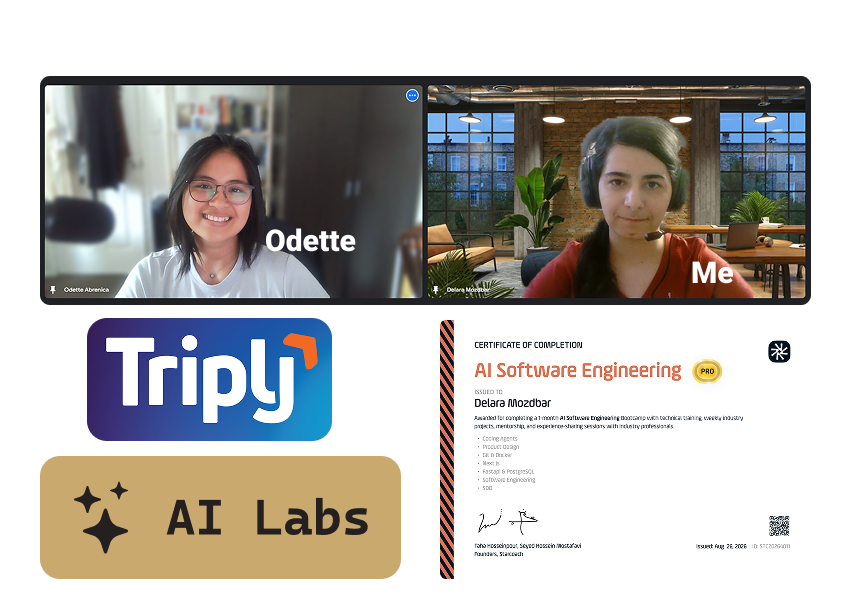 Last day at Engenesis, Triply, AI Labs, and an AI Software Engineering certificate